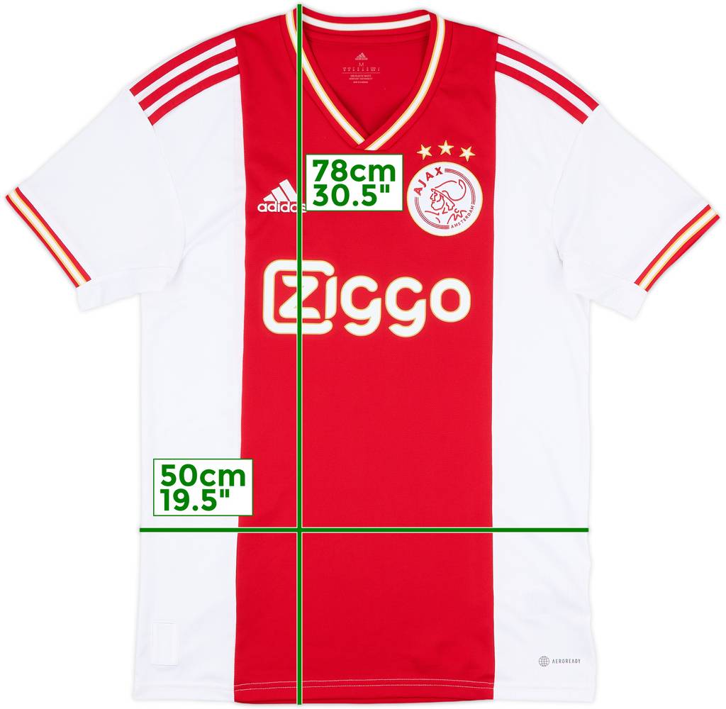 2022-23 Ajax Home Shirt - 10/10 - (M)