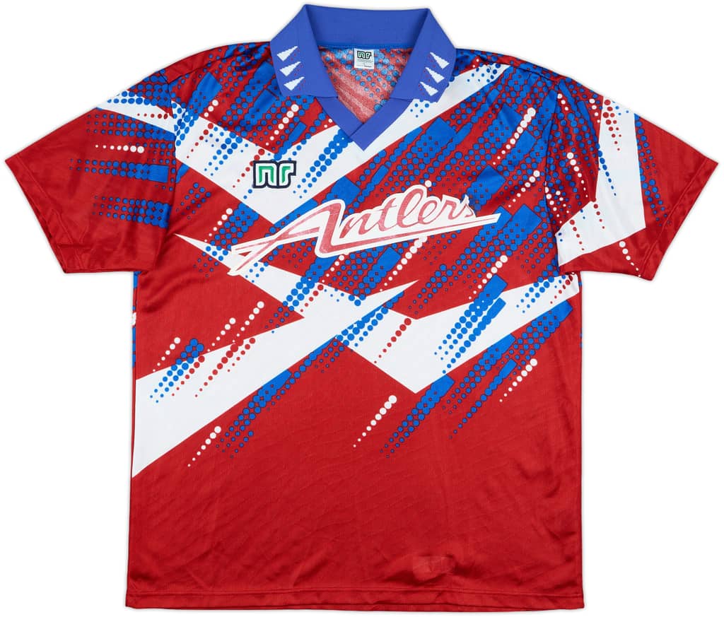 1996 Kashima Antlers Home Shirt - 7/10 - (L)