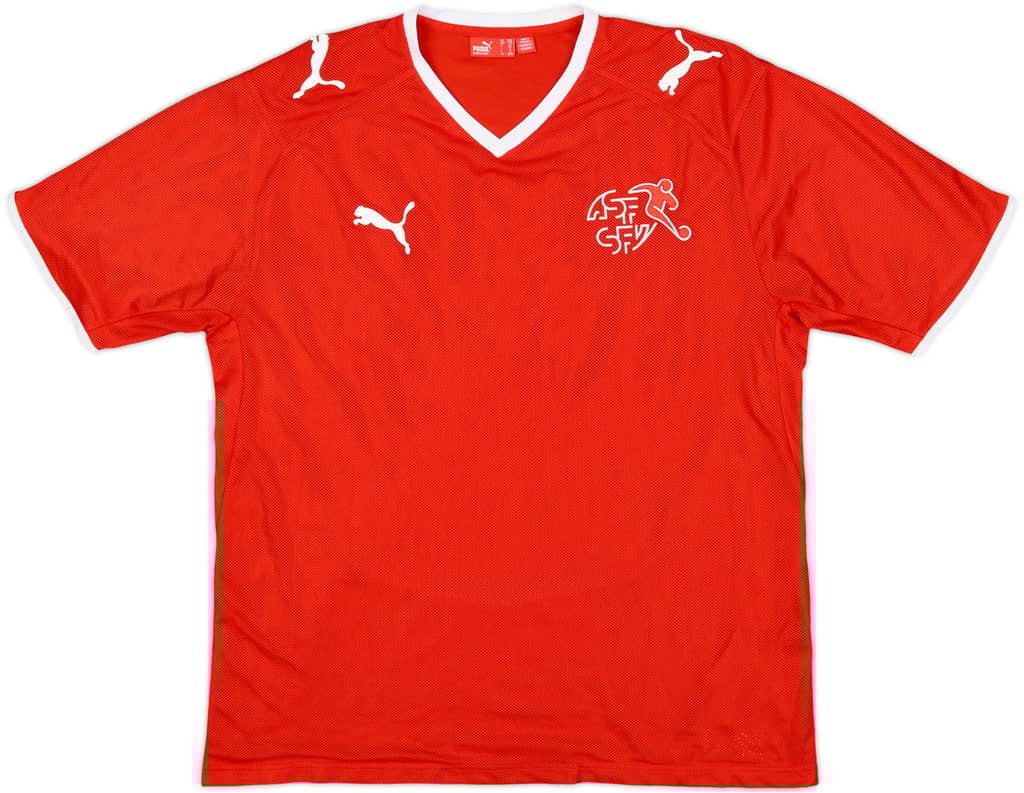 2008-10 Switzerland Home Shirt - 8/10 - (XL.Boys)
