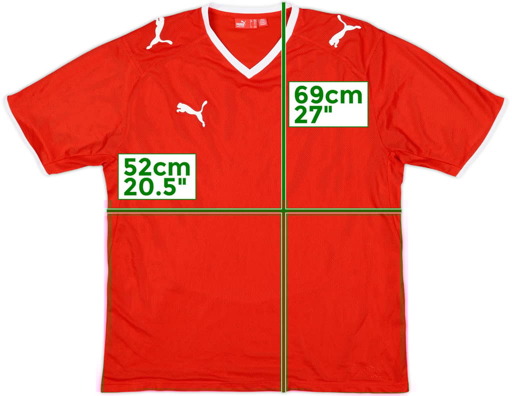2008-10 Switzerland Home Shirt - 8/10 - (XL.Boys)