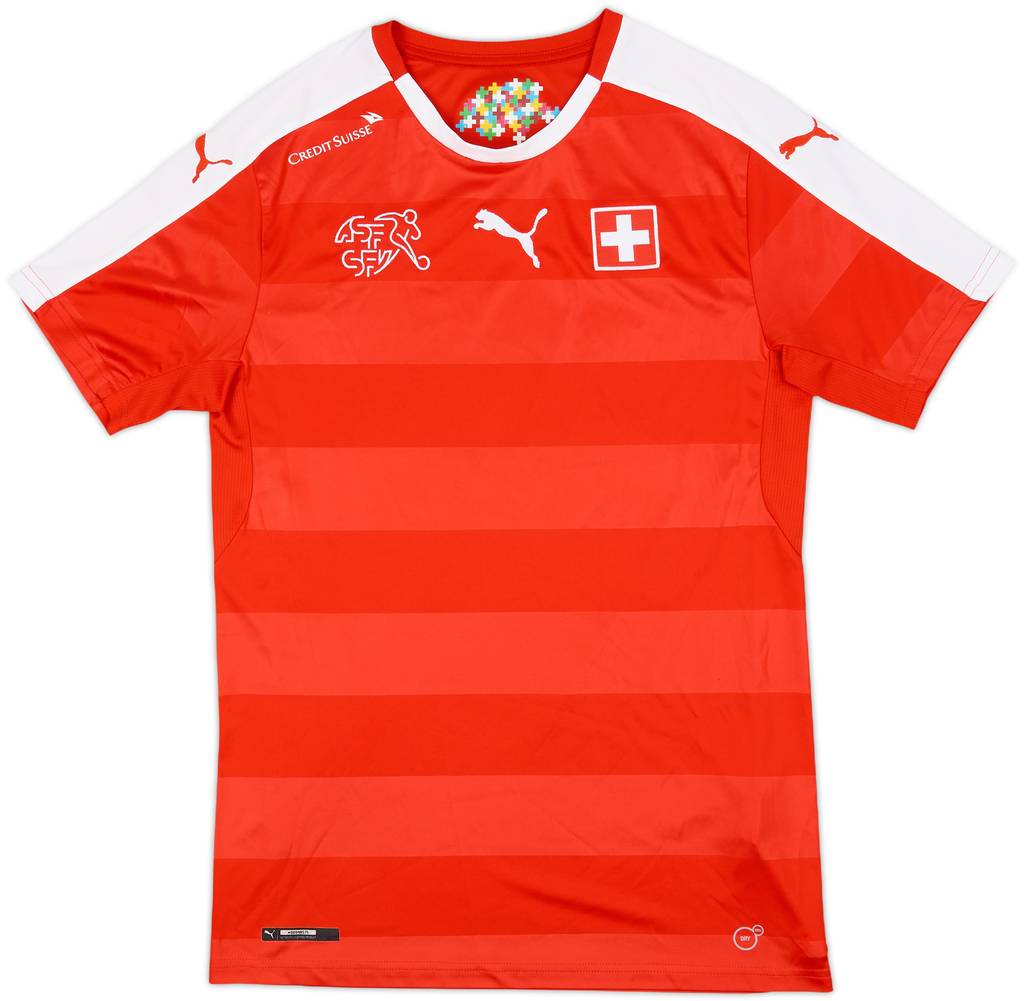 2016-17 Switzerland Home Shirt - 8/10 - (S)