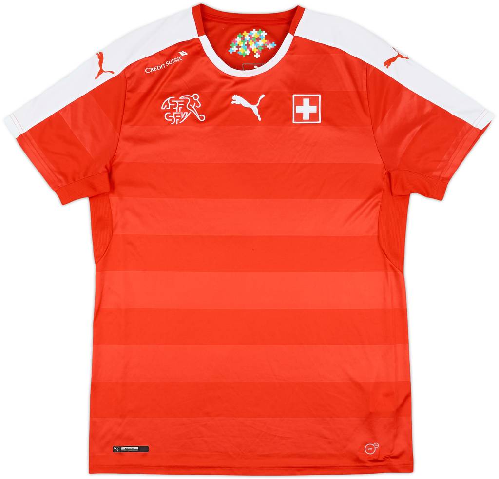 2016-17 Switzerland Home Shirt - 6/10 - (L)