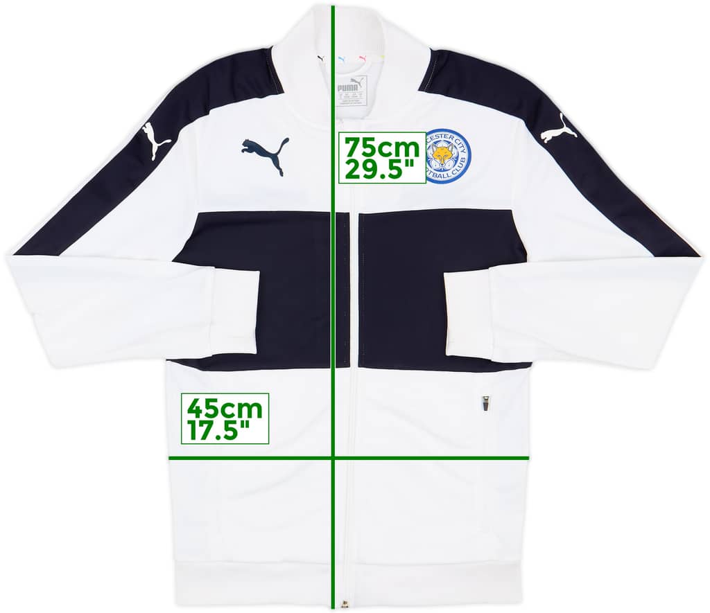 2016-17 Leicester Puma Track Jacket - 7/10 - (S)