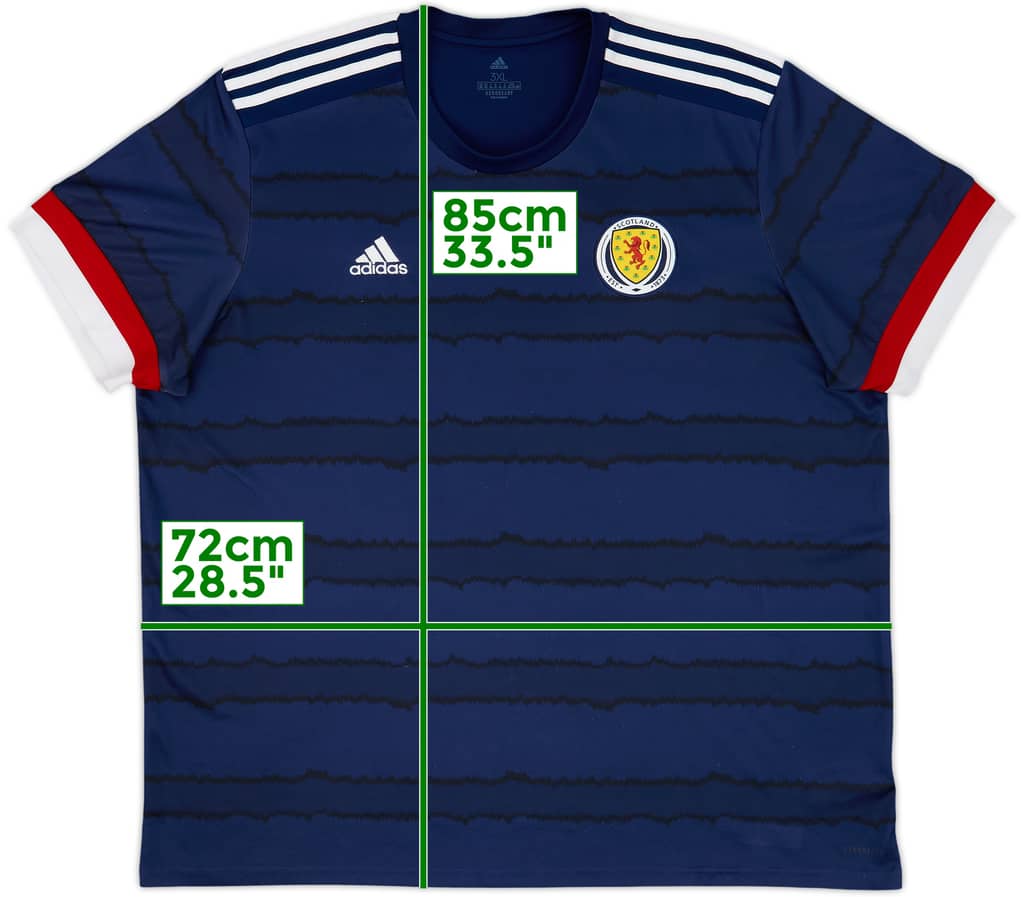 2020-22 Scotland Home Shirt - 7/10 - (3XL)