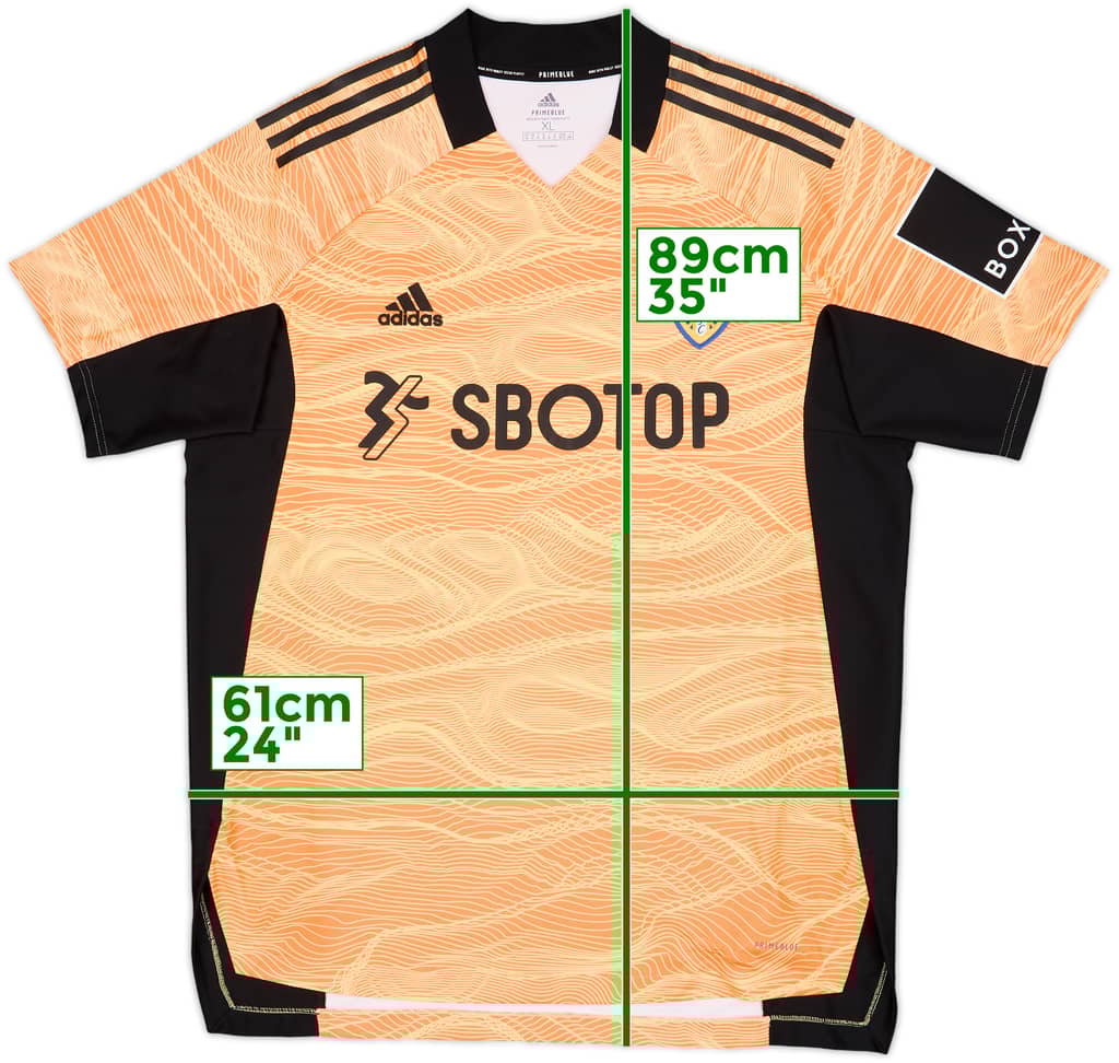 2021-22 Leeds GK S/S Shirt - 10/10 - (XL)