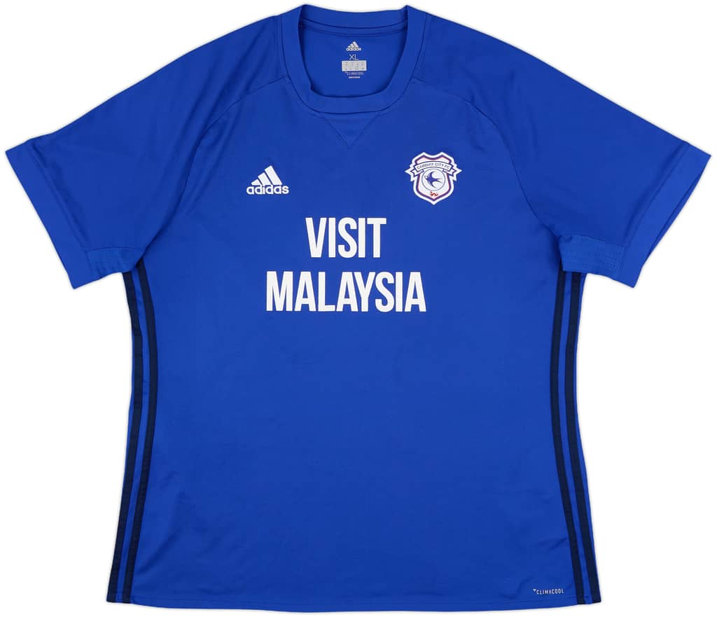 2017-18 Cardiff City Home Shirt - 7/10 - (XL)
