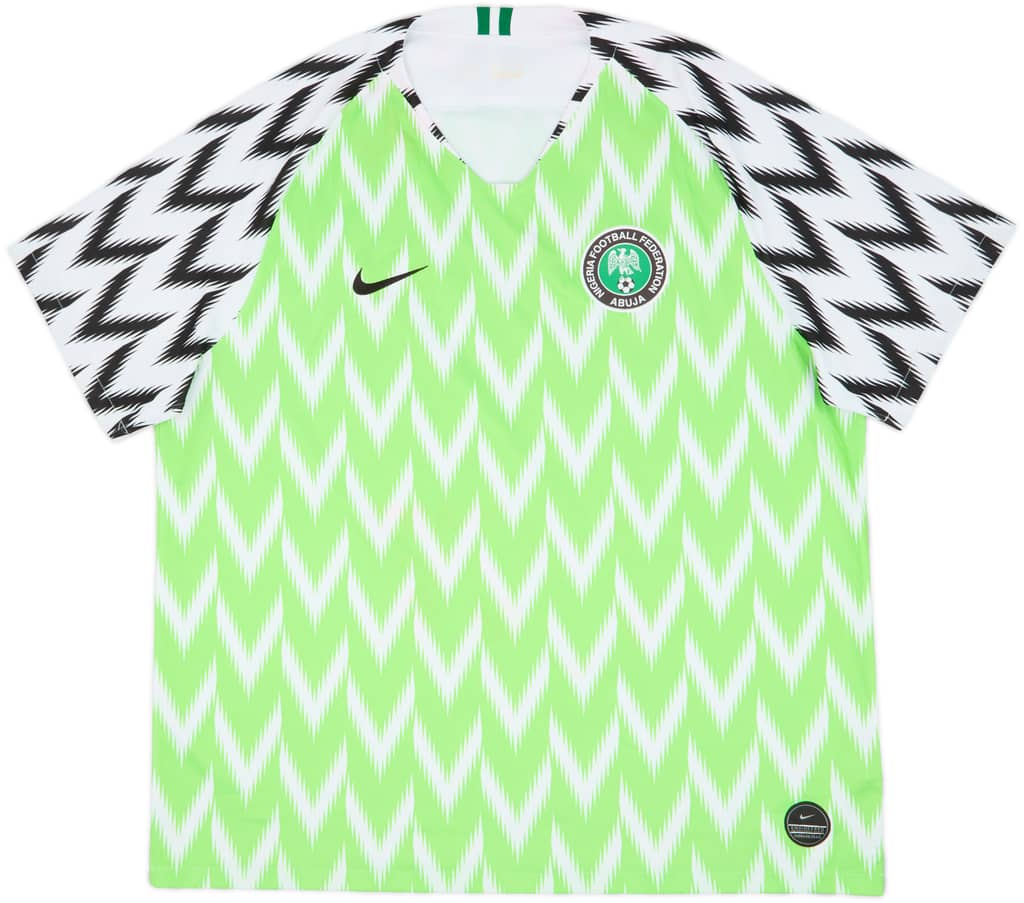 2018-19 Nigeria Home Shirt - 9/10 - (XXL)