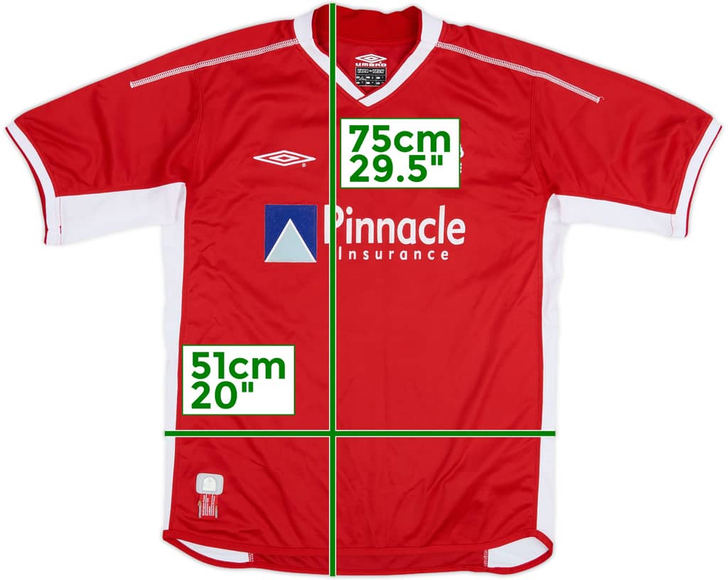 2002-03 Nottingham Forest Home Shirt - 9/10 - (M)