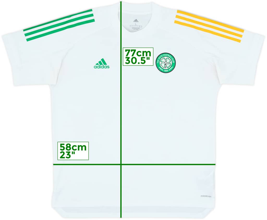 2020-21 Celtic adidas Training Shirt - 7/10 - (L)