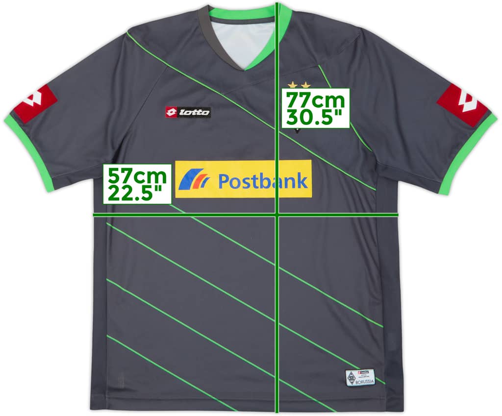 2011-12 Borussia Monchengladbach Away Shirt - 8/10 - (XL)