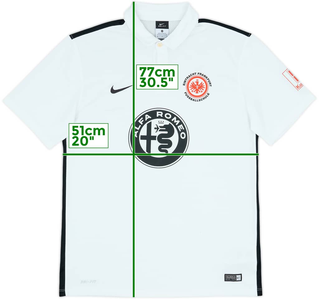 2015-16 Eintracht Frankfurt 'Fussballschule' Away Shirt - 8/10 - (M)