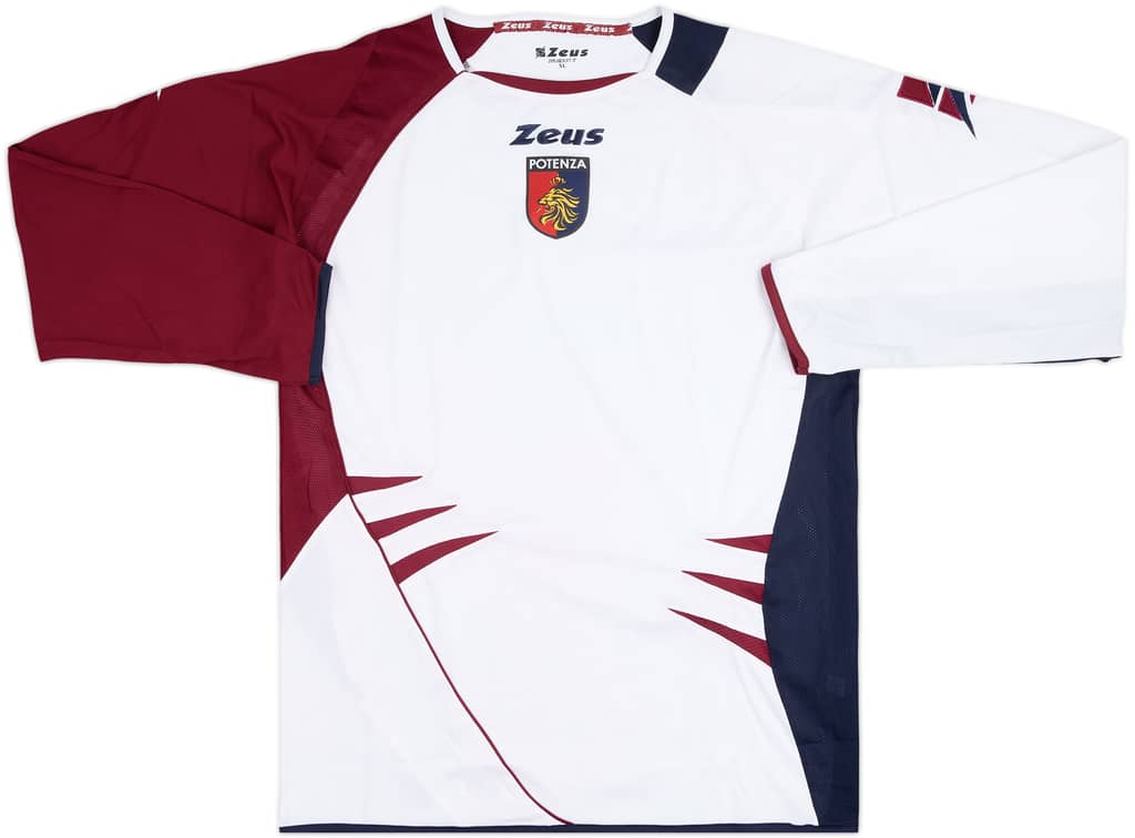 2011-12 Potenza Calcio Away L/S Shirt - 10/10 - (XL)