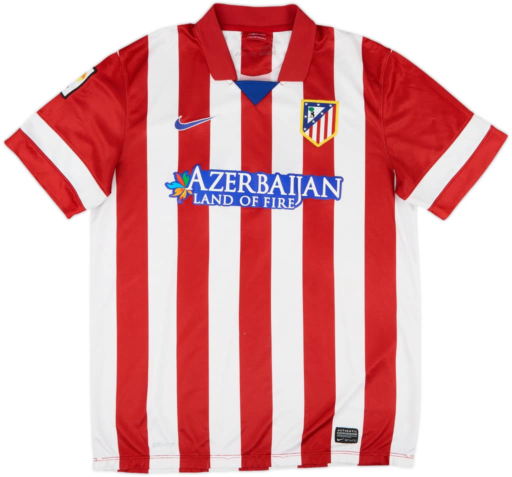 2013-14 Atletico Madrid Home Shirt - 5/10 - (L)