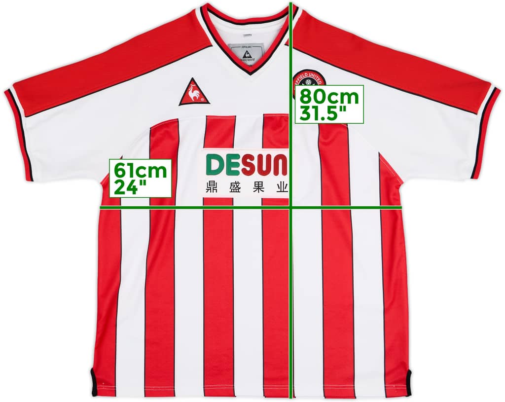 2002-04 Sheffield United Home Shirt - 8/10 - (L)