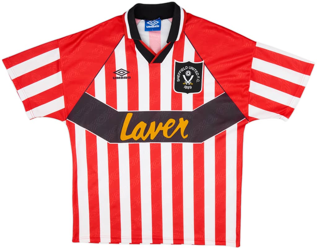 1994-95 Sheffield United Home Shirt - 9/10 - (L)