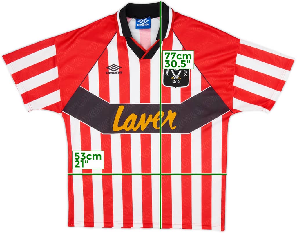 1994-95 Sheffield United Home Shirt - 9/10 - (L)