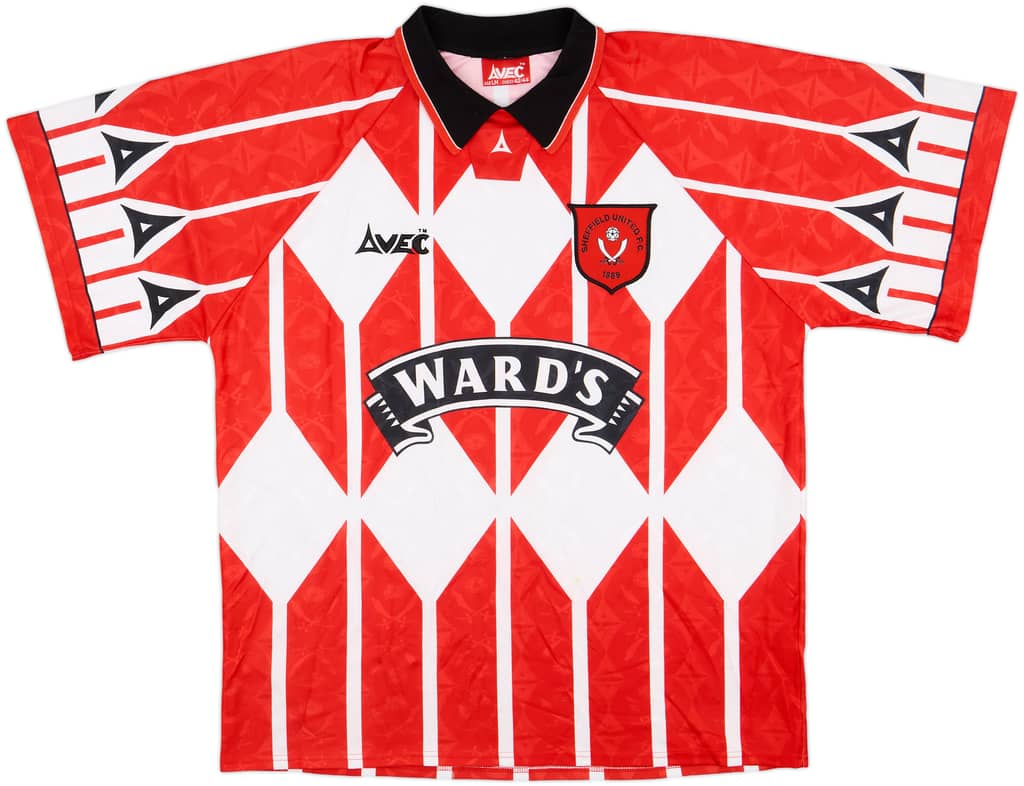 1995-96 Sheffield United Home Shirt - 8/10 - (L)