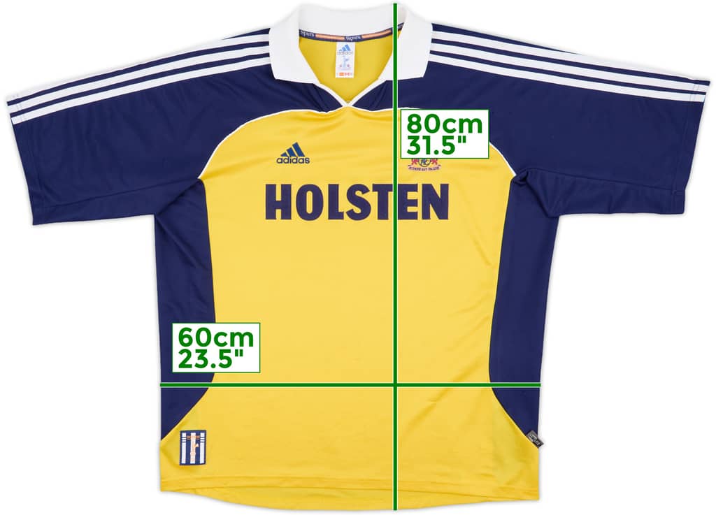 1999-01 Tottenham Away Shirt - 8/10 - (XL)