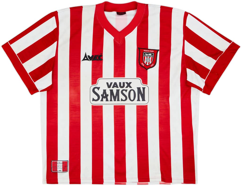 1996-97 Sunderland Home Shirt - 7/10 - (3XL)