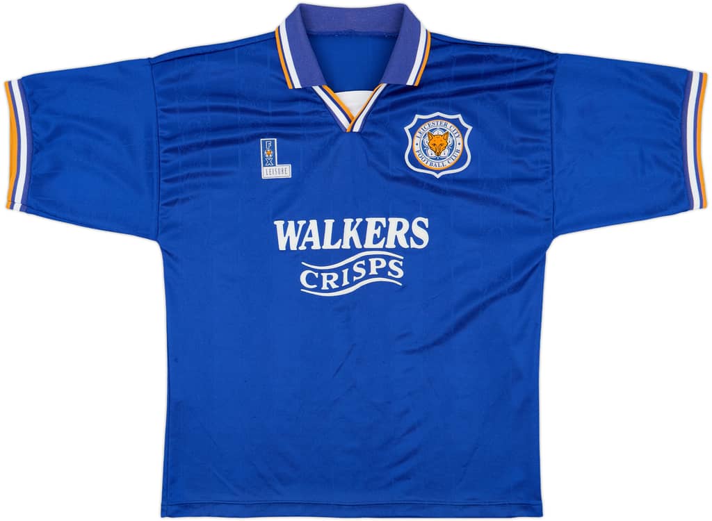 1994-96 Leicester Home Shirt - 8/10 - (S)