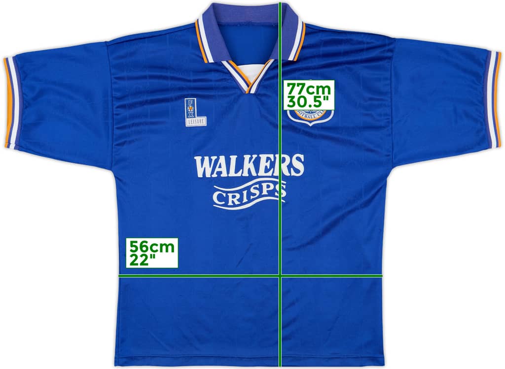1994-96 Leicester Home Shirt - 8/10 - (S)