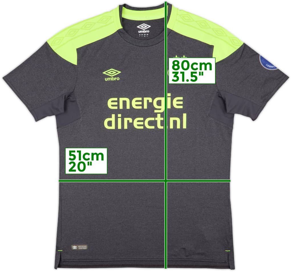 2017-18 PSV Away Shirt - 10/10 - (L)
