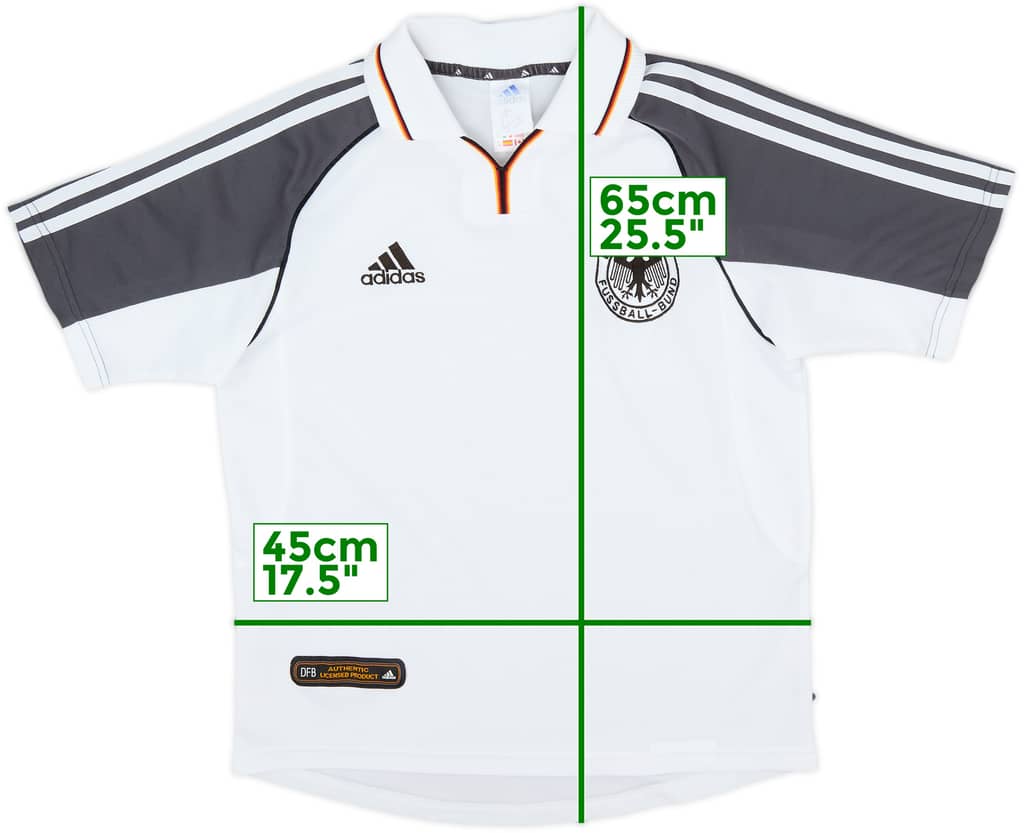 2000-02 Germany Home Shirt - 8/10 - (Y)
