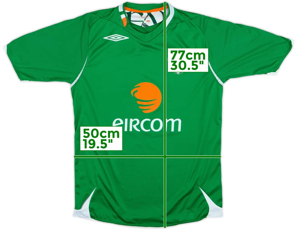 2006-08 Ireland Home Shirt - 9/10 - (S)
