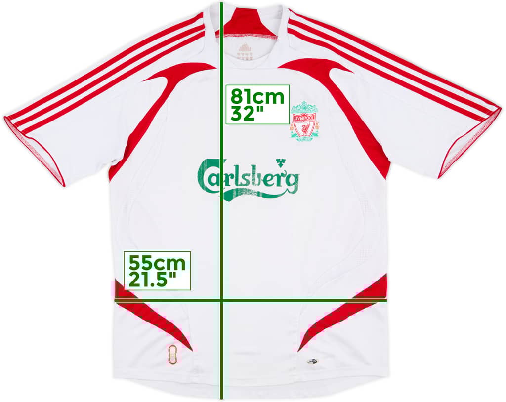 2007-08 Liverpool Away Shirt - 5/10 - (L)