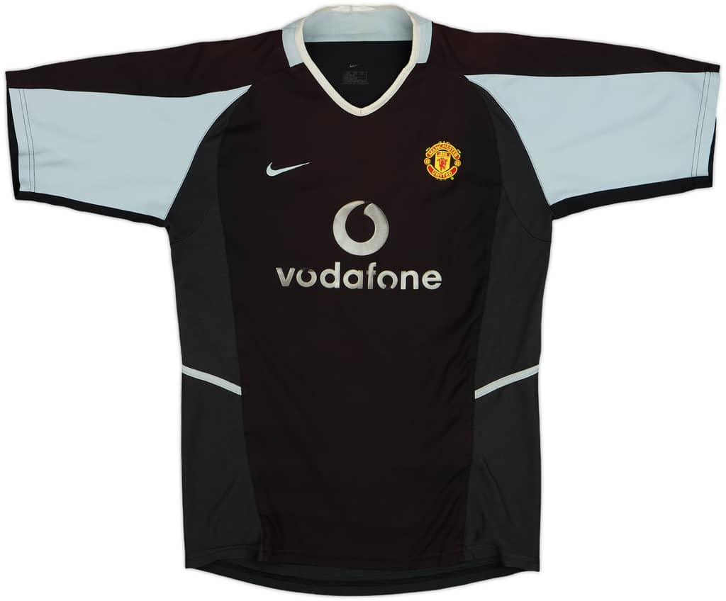 2002-04 Manchester United GK Shirt - 8/10 - (XL.Boys)