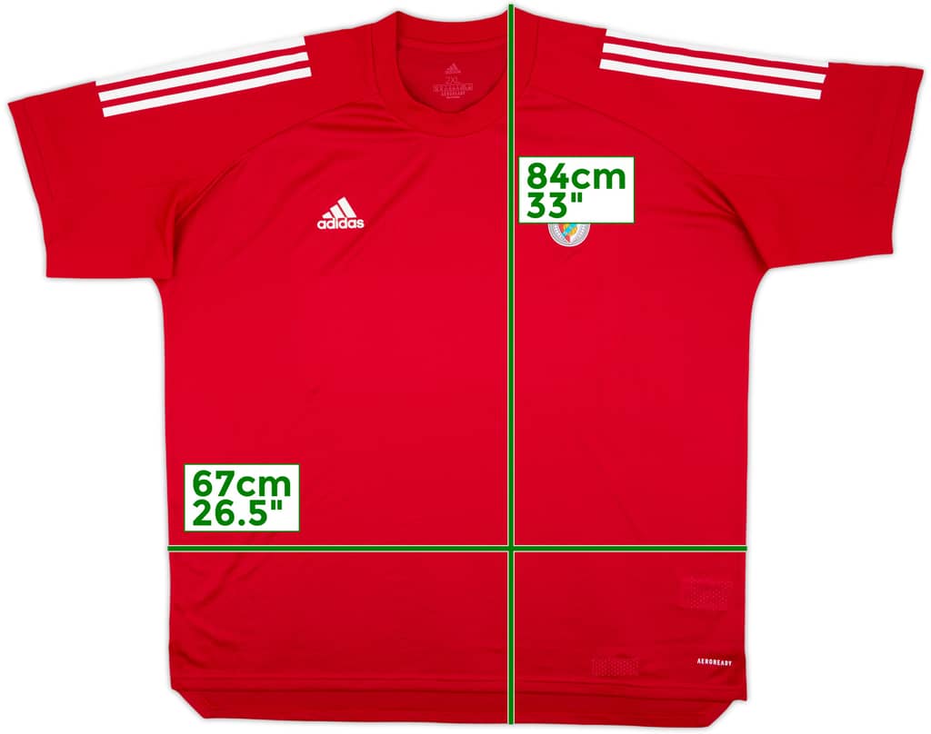 2019-20 Benfica adidas Training Shirt - 9/10 - (XXL)
