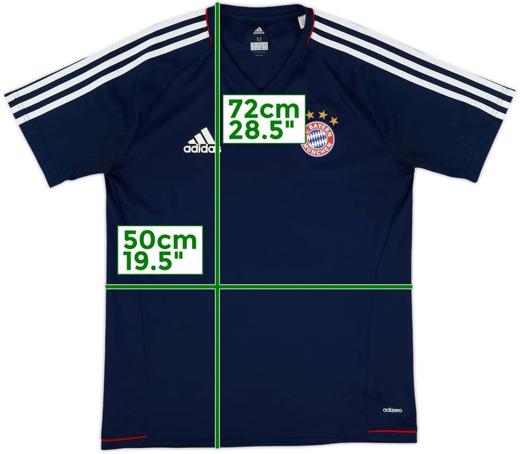 2017-18 Bayern Munich adidas Training Shirt - 9/10 - (M)