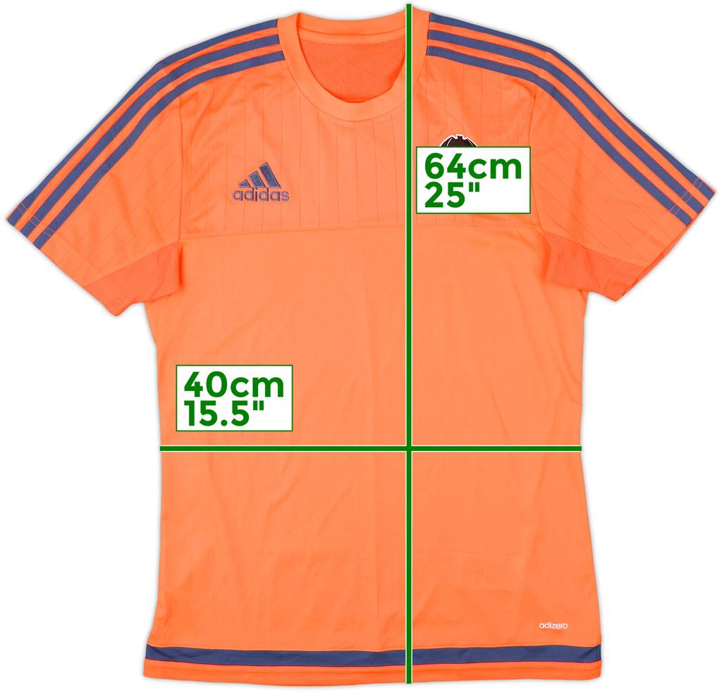 2015-16 Valencia adizero Training Shirt - 9/10 - (S)