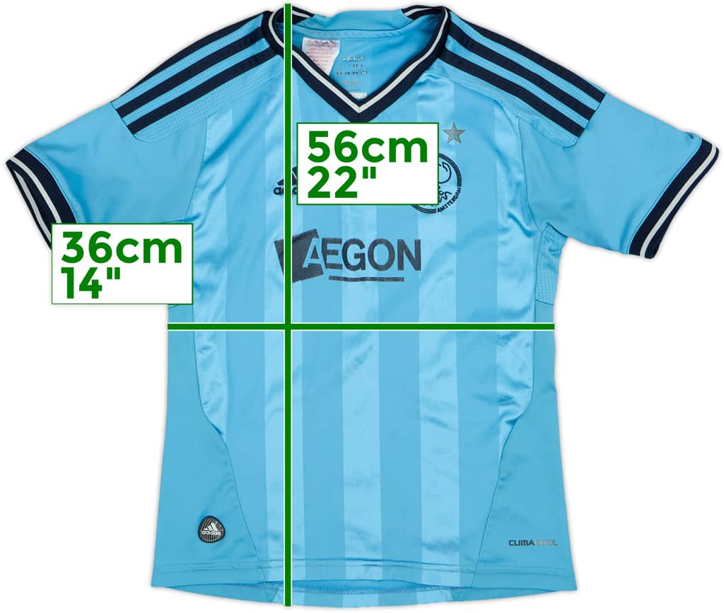 2011-12 Ajax Away Shirt - 8/10 - (S.Boys)