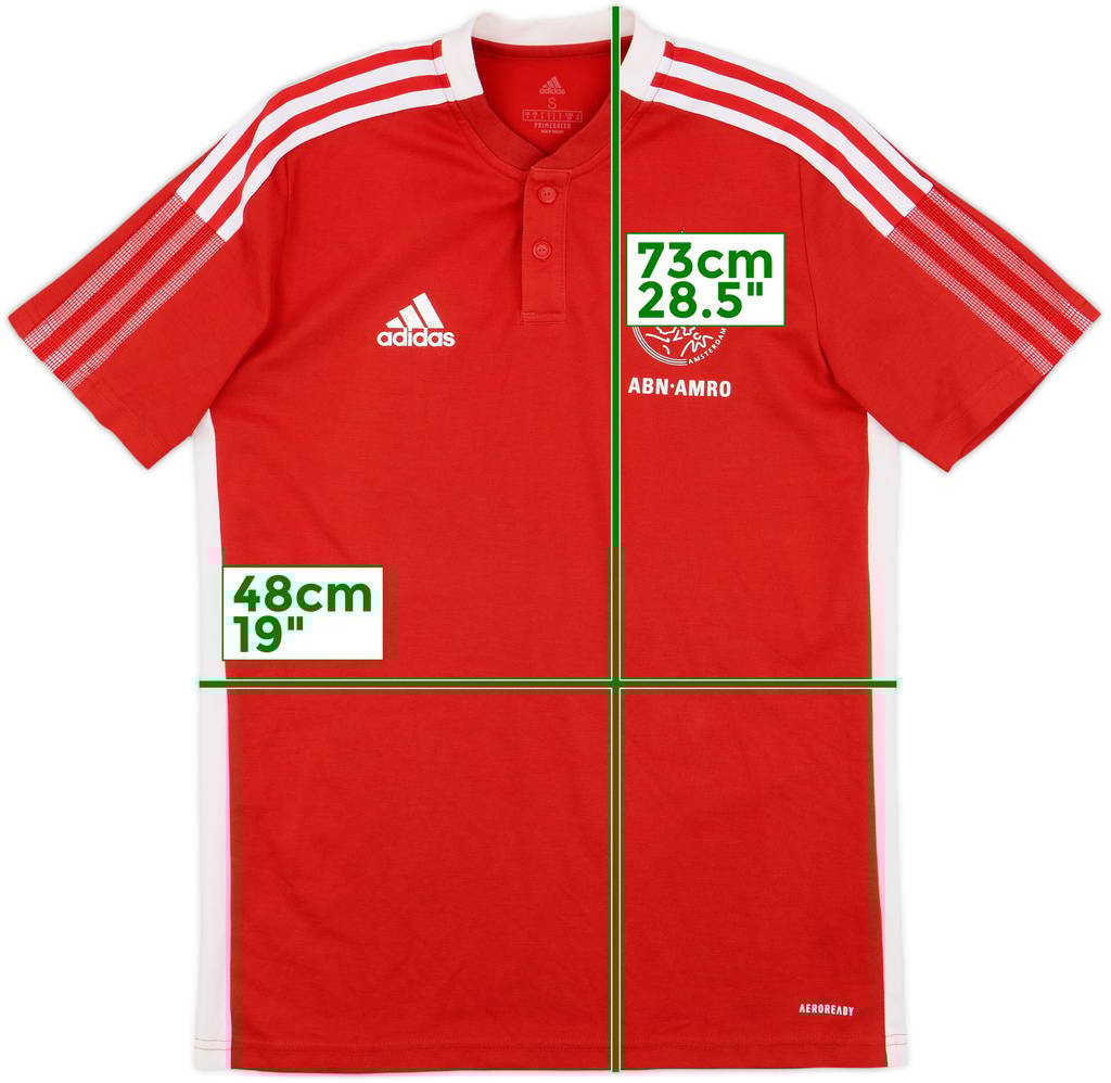 2021-22 Ajax adidas Training Shirt - 10/10 - (S)