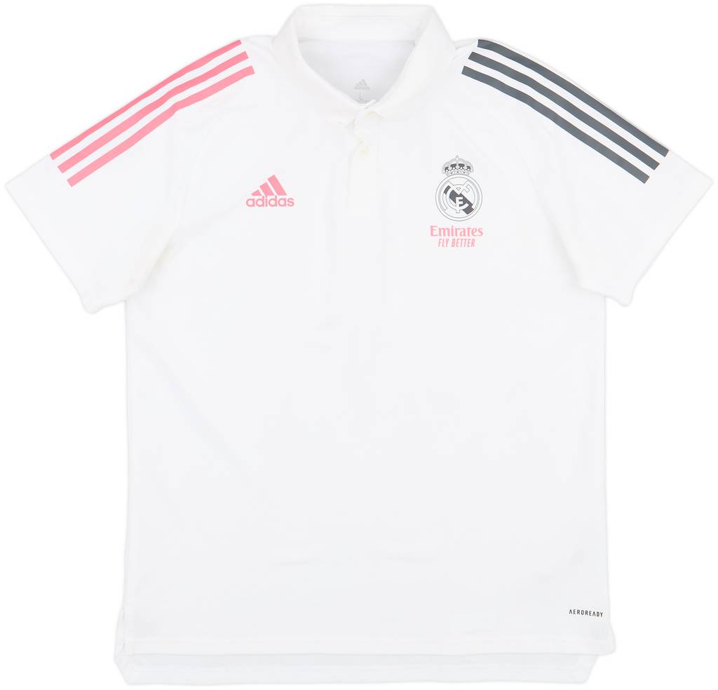 2020-21 Real Madrid adidas Polo Shirt - 6/10 - (L)