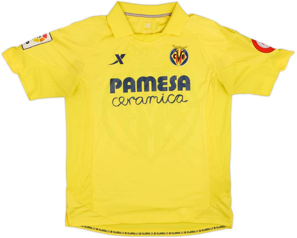 2011-12 Villarreal Home Shirt - 8/10 - (XL)