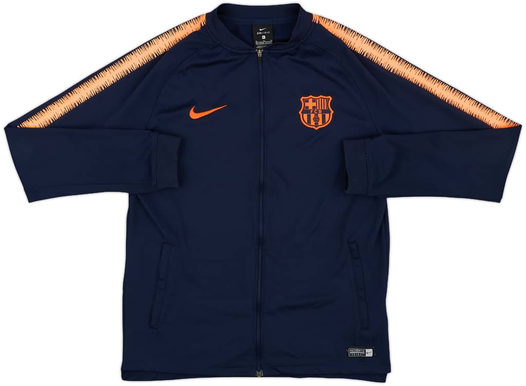 2018-19 Barcelona Nike Track Jacket - 8/10 - (XL.Boys)