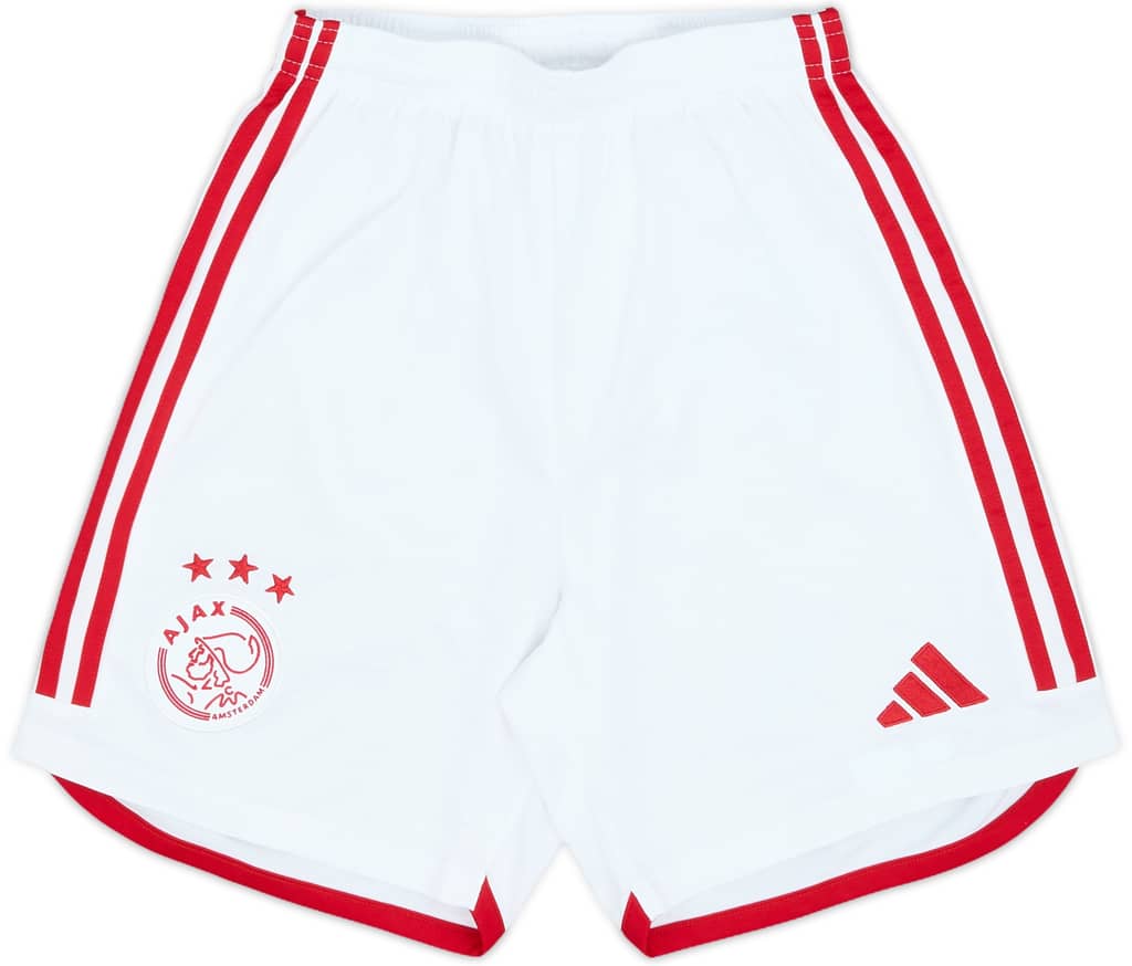 2023-24 Ajax Home Shorts - 9/10 - (L.Boys)