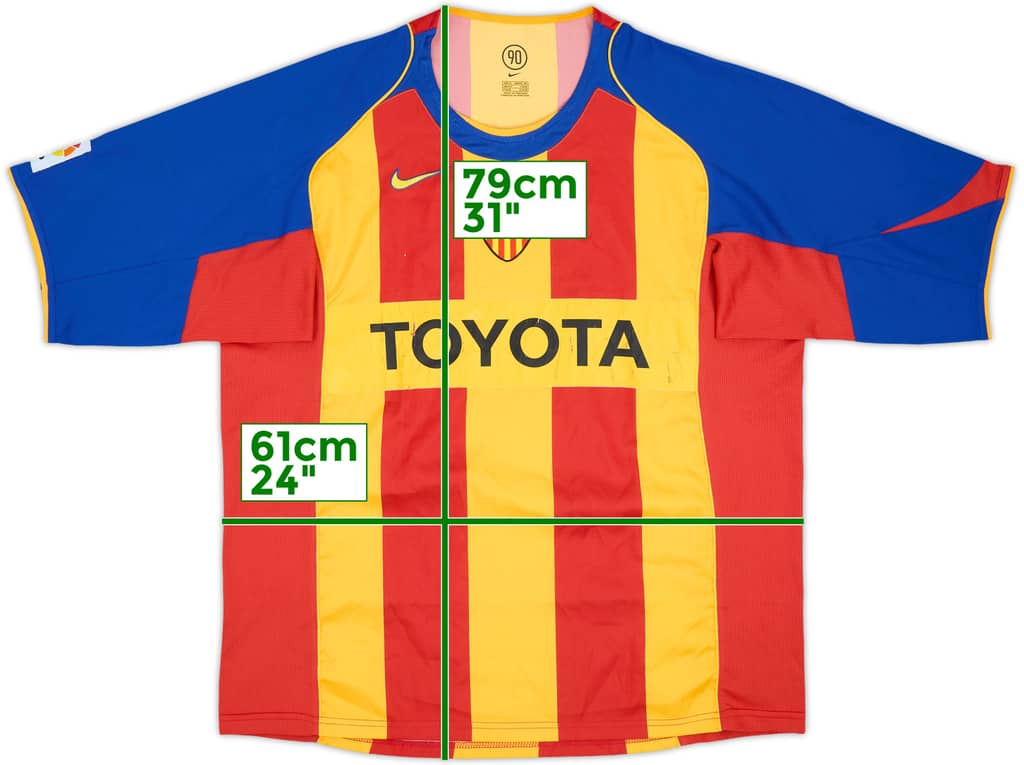 2004-05 Valencia Third Shirt - 6/10 - (XL)
