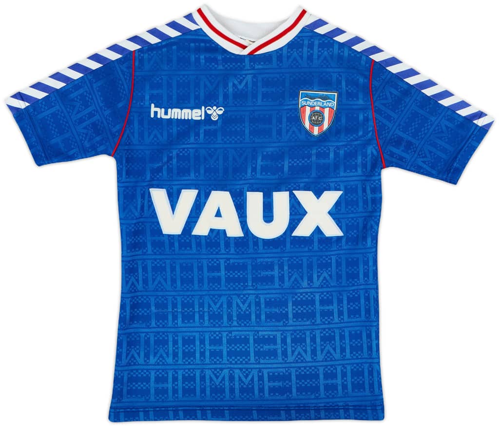 1988-91 Sunderland Away Shirt - 9/10 - (L.Boys)