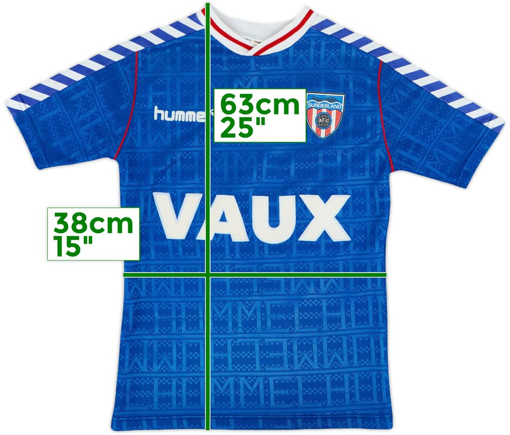 1988-91 Sunderland Away Shirt - 9/10 - (L.Boys)