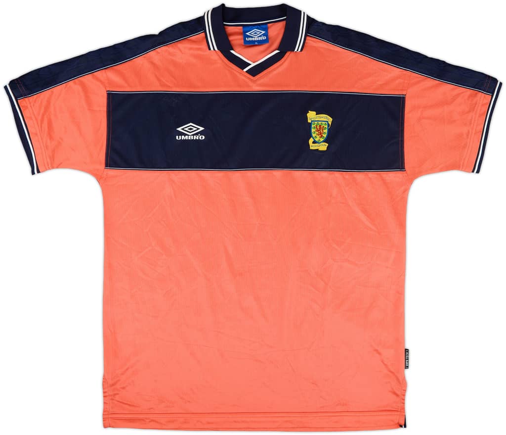 1999-00 Scotland Away Shirt - 9/10 - (XL)