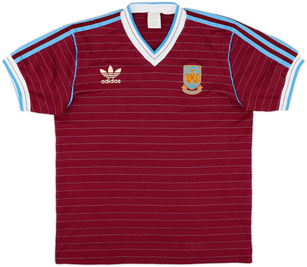 1985-87 West Ham Home Shirt - 8/10 - (M)