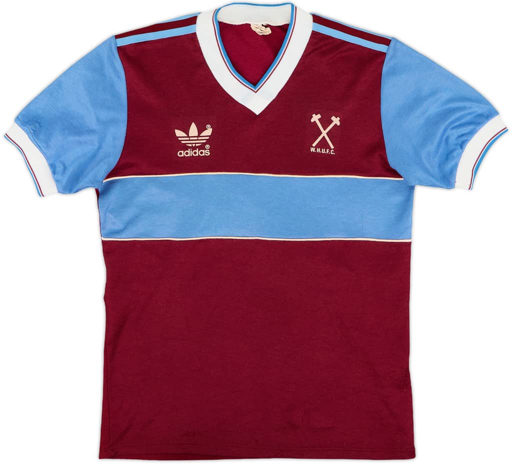 1983-85 West Ham Home Shirt - 8/10 - (S)