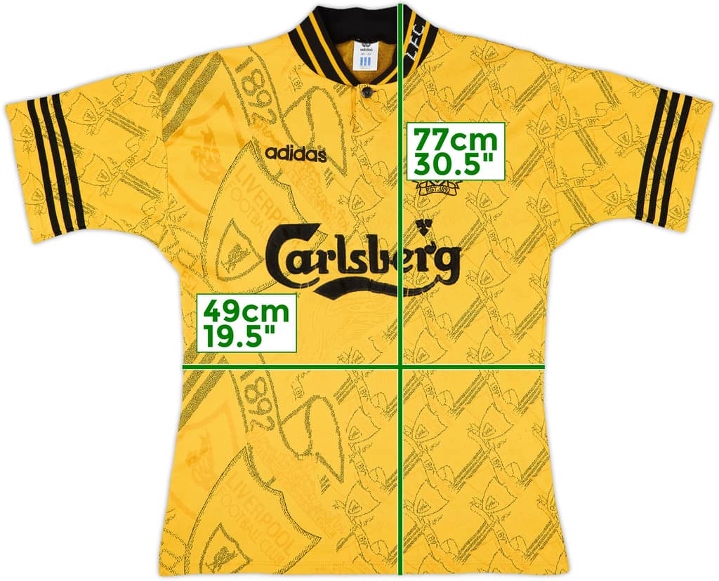 1994-96 Liverpool Third Shirt - 5/10 - (M)