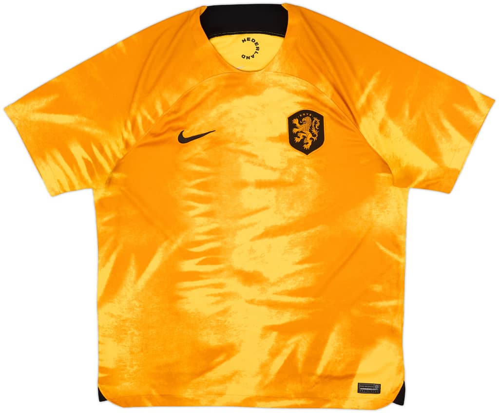 2022-23 Netherlands Home Shirt - 9/10 - (XL)