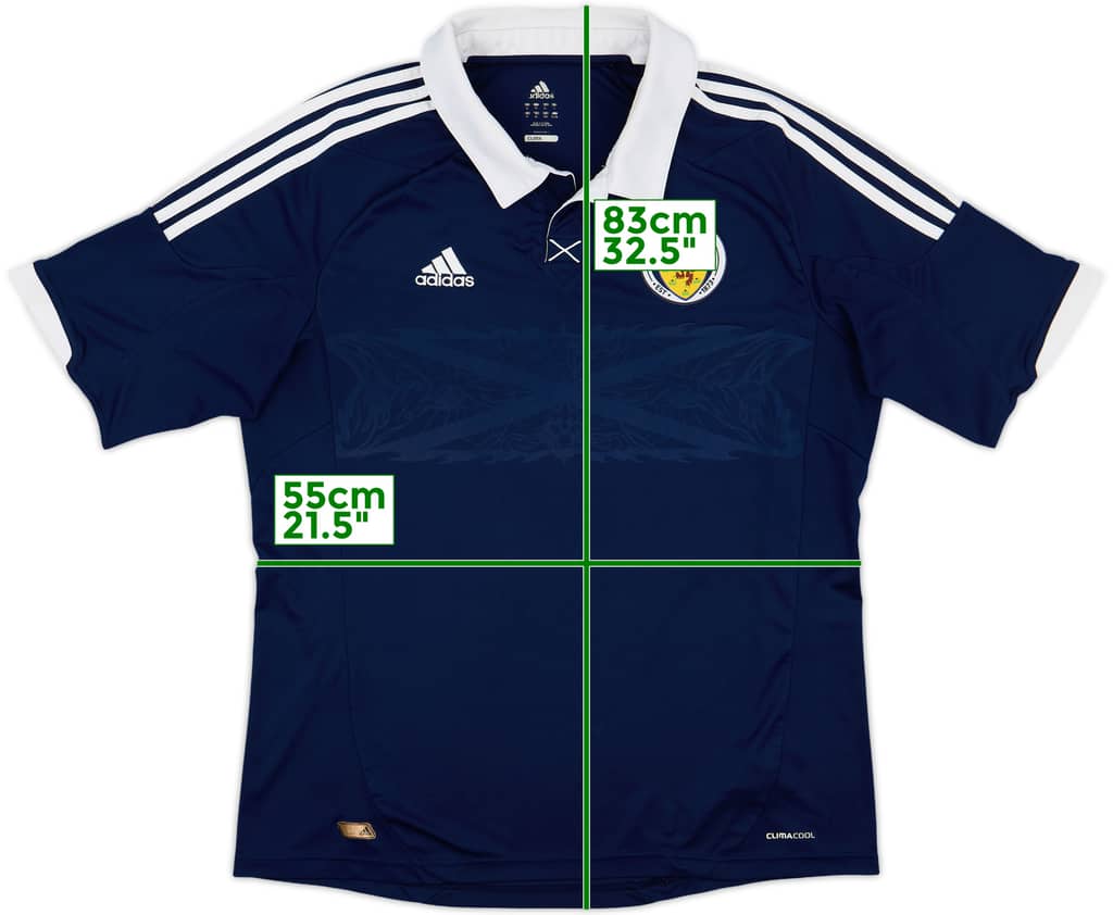 2011-13 Scotland Home Shirt - 9/10 - (XL)