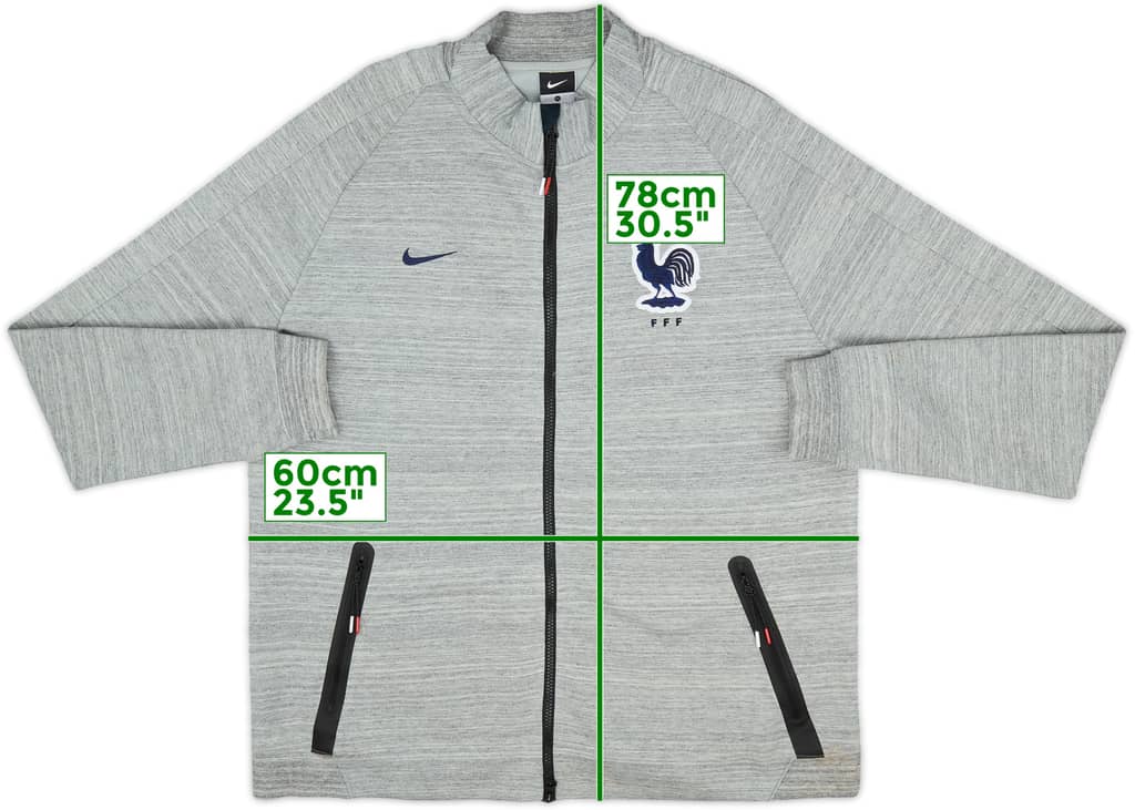 2014-15 France Nike Track Jacket - 10/10 - (XL)