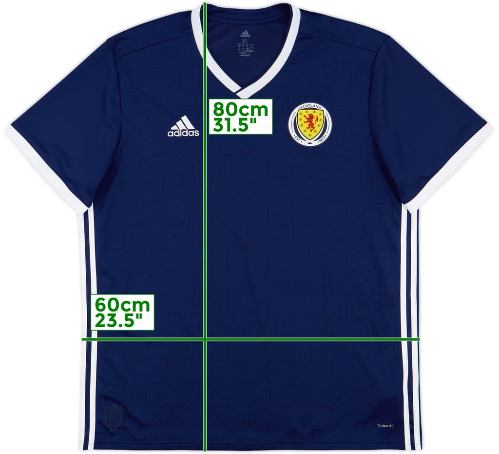 2017-19 Scotland Home Shirt - 10/10 - (XL)
